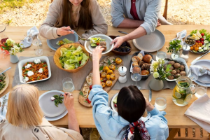 Table partagée conviviale